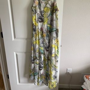 Peach love midi dress